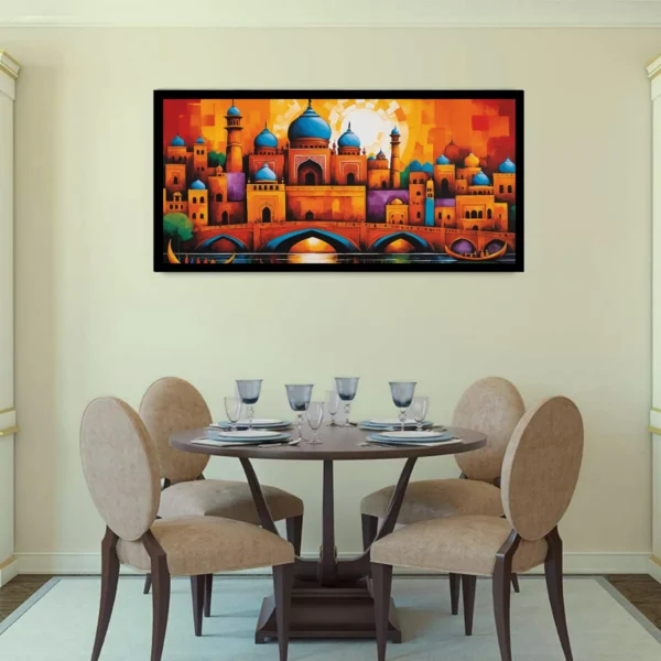 Luminary The Art Gallery/ Luminary Art/ large wall paintings framed canvas painting, canvas painting with frame, dining room painting, canvas flower painting, large canvas painting, landscape canvas art for walls, large framed wall art, canvas wall art for living room,, painting for dining room, Canvas wall art,