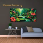 Luminary The Art Gallery/ Luminary Art/ large wall paintings framed canvas painting, canvas painting with frame, dining room painting, canvas flower painting, large canvas painting, landscape canvas art for walls, large framed wall art, canvas wall art for living room,, painting for dining room, Canvas wall art,