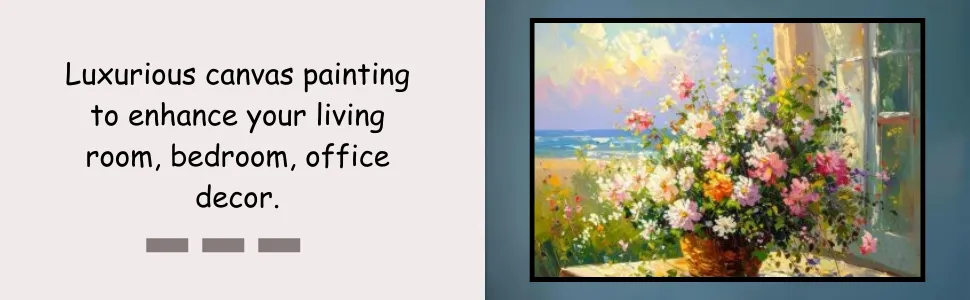 Luminary The Art Gallery/ Luminary Art/ large wall paintings framed canvas painting, canvas painting with frame, dining room painting, canvas flower painting, large canvas painting, landscape canvas art for walls, large framed wall art, canvas wall art for living room,, painting for dining room, Canvas wall art,