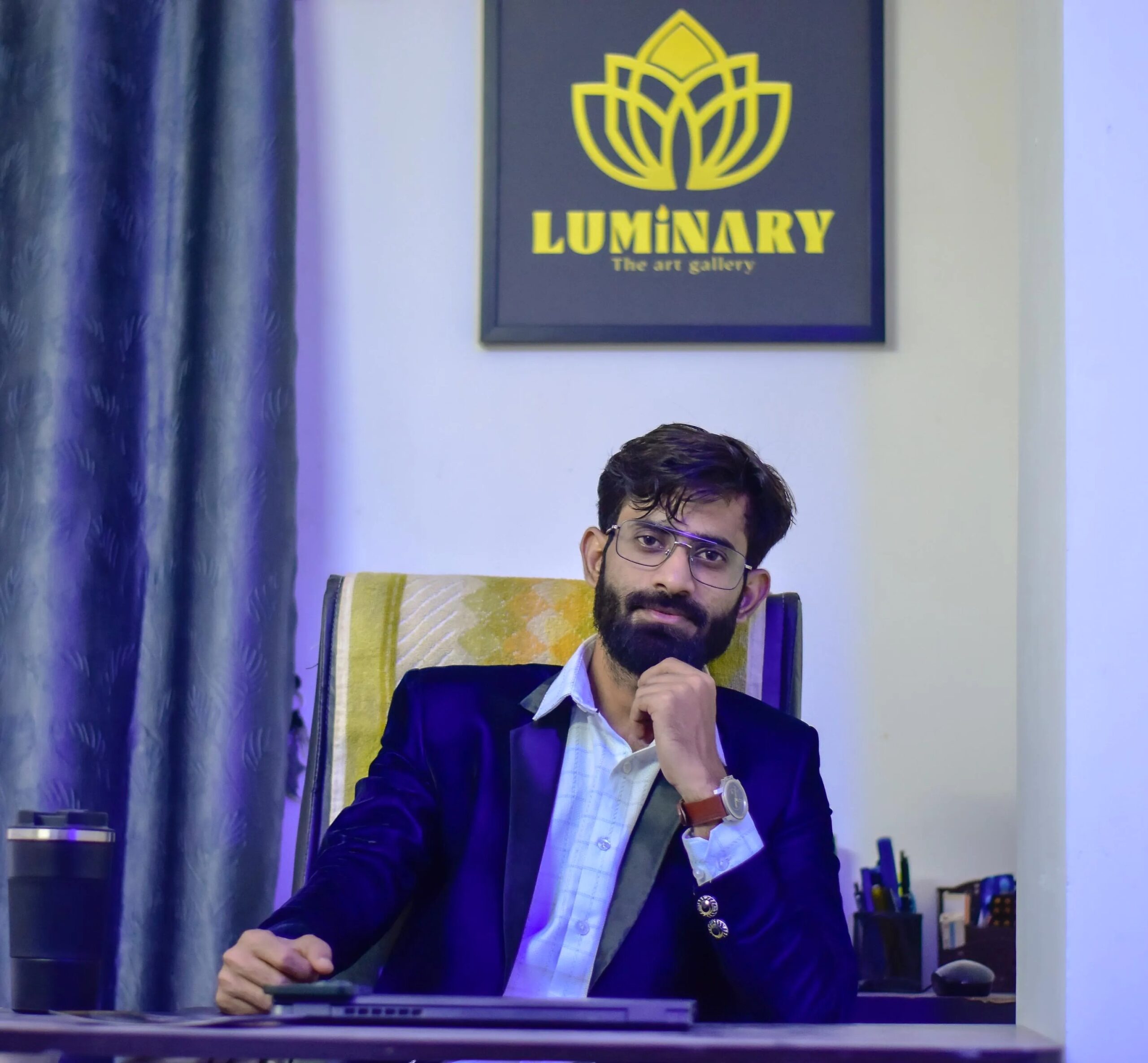 Saddam Khan / Founder of Luminary The Art Gallery